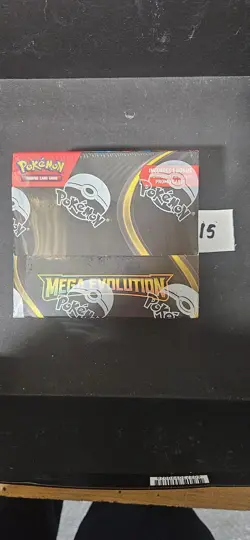 Pokemon Mega Evolutions ENHANCED Booster Box Sealed Brand New (36 Packs Rip Seal - Image 1