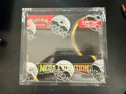 Pokemon Mega Evolutions ENHANCED Booster Box Sealed (36 Packs) & Acrylic Case - Image 1