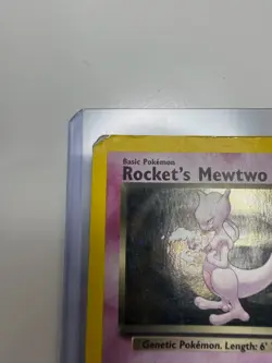 Pokemon Team Rocket’s Mewtwo 14/132 - Gym Challenge Holo - DMG - Image 3