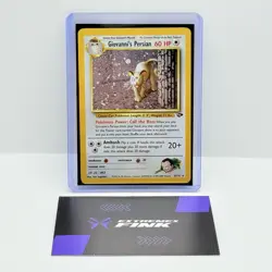 CARTA POKEMON GIOVANNI‘S PERSIAN HOLO 8/132 - ENG - GYM CHALLENGE - GOOD - Image 1