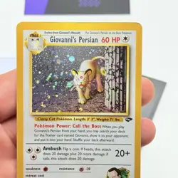 CARTA POKEMON GIOVANNI‘S PERSIAN HOLO 8/132 - ENG - GYM CHALLENGE - GOOD - Image 4