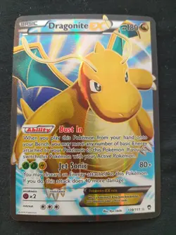 Dragonite EX (108 Full Art) 108/111 XY - Pokemon Furious Fists Holo - HP - Image 1