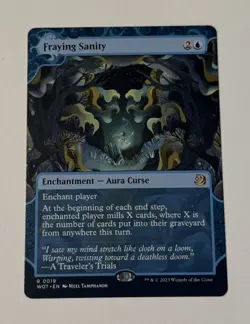 MTG Fraying Sanity - Wilds of Eldraine Enchanting Tales LP - Image 1