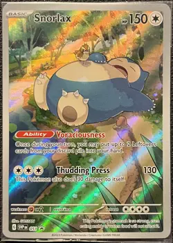 Pokemon TCG Snorlax #051 Scarlet & Violet 151 ETB Black Star Promo SEALED - Image 1