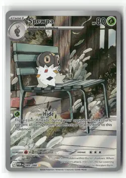 SPEWPA 089/088 HOLO ILLUSTRATION RARE PERFECT ORDER POKEMON NM/M - Image 1