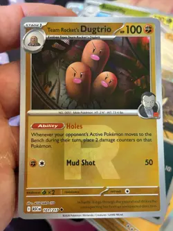 Dugtrio - 101/217 - R Symbol Reverse Holo - Ascended Heroes - NM/M - Pokemon - Image 1