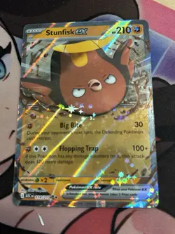Stunfisk ex - 114/217 - Ultra Rare - Mega Ascended Heroes - NM/M - Pokemon - Image 1