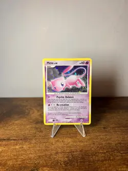 Pokemon TCG Mew Holo Secret Wonders - Near Mint *Huge Holo Bleed* - Image 1