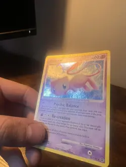 Pokemon TCG Mew Holo Secret Wonders - Near Mint *Huge Holo Bleed* - Image 3