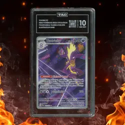 Pokemon Phantasmal Flames Toxtricity 103/094 Illustration Rare TAG 10 - Image 1
