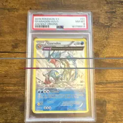 Pokemon TCG M Gyarados EX Full Art Holo XY Ancient Origins 64/98 PSA 8 Eng - Image 1