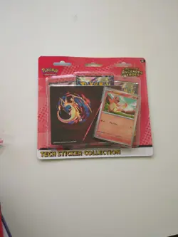 Pokemon TCG Ascended Heroes Tech Sticker Pack Charmander INHAND ✅ - Image 3