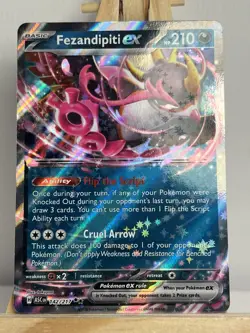 Fezandipiti ex 142/217 - Ascended Heroes - Double Rare - Pokemon Card - Image 1