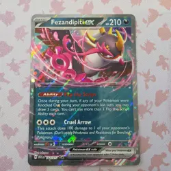Fezandipiti ex - 142/217 - Double Rare - Ascended Heroes - Pokemon Card - LP - Image 1