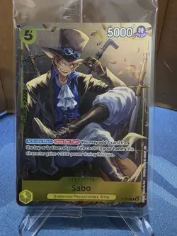 Sabo (Tin Pack Set Vol. 2) P-073 One Piece Promotion Cards Foil SEALED - Image 1