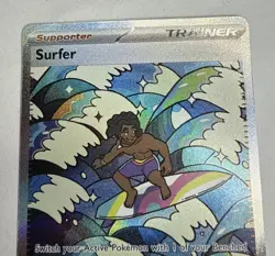Surfer 293/217 Ascended Heroes Special Illustration Rare SIR Full Art Pokemon - Image 2