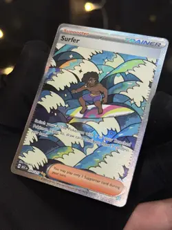 🌈 Surfer - 293/217 - Special Illustration Rare SIR - Ascended Heroes Pokemon NM - Image 1
