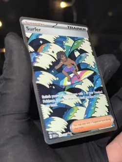 🌈 Surfer - 293/217 - Special Illustration Rare SIR - Ascended Heroes Pokemon NM - Image 2