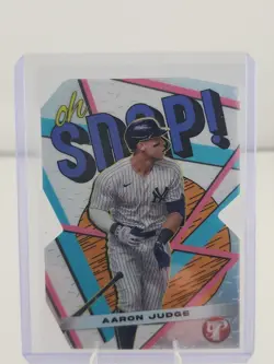 2023 Topps Pristine - Oh, Snap! Aaron Judge #OS-4 Yankees Die-Cut ⚾ - Image 1