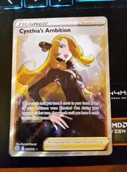 Cynthia's Ambition (Full Art) 169/172 Swsh09: Brilliant Stars Holo - Image 1