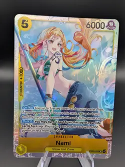 One Piece EB03 - Heroines #053 SR Nami NM English - Image 1