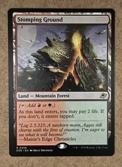 Stomping Ground - Edge of Eternities (EOE) NM MTG - Image 1