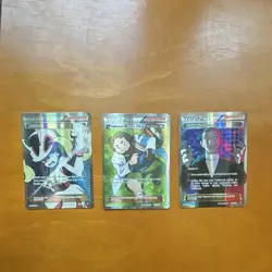 Pokemon TCG Full Art Holo Trainer Supporter Lot (7 cards) - Image 2
