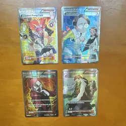Pokemon TCG Full Art Holo Trainer Supporter Lot (7 cards) - Image 4