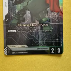 Graze Duel Type C+ ST10-009 Generation Pulse Gundam Card Game ENG - Image 3