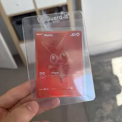 Victini Black Bolt Pokemon TCG Red Full Art Holo 171/086 English Card - Image 1