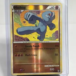 Machop 67/102 Triumphant Reverse Holo - Pokemon Trading Card - Image 1
