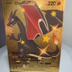 Pokemon Charizard V Secret Rare Full Art Foil Card 079/073 Shiny Star V - Image 2