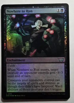 Nowhere to Run Duskmourn: House of Horror Foil - Image 1