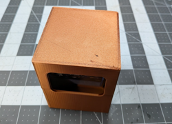 MTG Deck Box with approx. 100 cards. Copper PLA 3D Printed Deck Box - Image 5