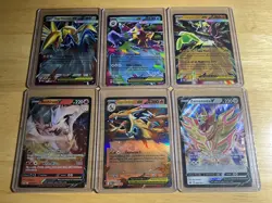 Pokemon Full Art Lot 6 Cards Total Near Mint Condition - Image 1
