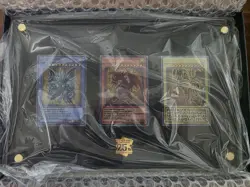 YuGiOh 25th Anniversary Stainless Steel Egyptian God Cards Commemorative Set - Image 3