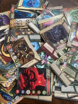 Lot Of 71 Bakugan Battle Brawlers Trading Cards - Image 1
