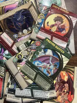 Lot Of 71 Bakugan Battle Brawlers Trading Cards - Image 2