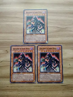 Yu-Gi-Oh! - Sorcerer Of Dark Magic 3X - Complete Playset Of Common Cards - Image 2