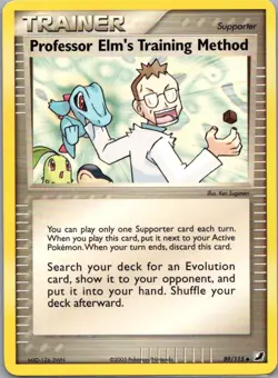 NM - Professor Elm's Training Method #89/115 | Uncommon | Unseen Forces - Image 1