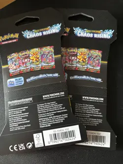2 Pokemon TCG - Chaos Rising Sleeved Booster Packs Mega Evolution Sealed ENG - Image 2