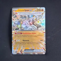 Cornerstone Mask Ogerpon ex 058/131 Holo Prismatic Evolutions Pokemon LP - Image 1