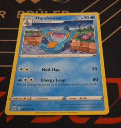 Pokemon TCG Marshtomp 063/264 Fusion Strike Uncommon Regular LP English - Image 1