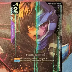 Bandai Gundam Card Game Fatal Strike STP-013 Command Foil English - Image 1