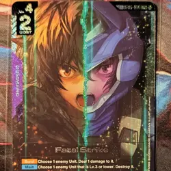 Bandai Gundam Card Game Fatal Strike STP-013 Command Foil English - Image 3