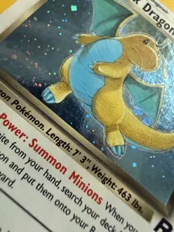 Pokemon TCG Team Rocket 1st Edition Dark Dragonite 5/82 Holo Rare Vintage Card - Image 3