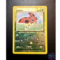 Pokemon Southern Islands Ledyba 07/18 Reverse Holo Promo 2001 English *Vintage* - Image 1