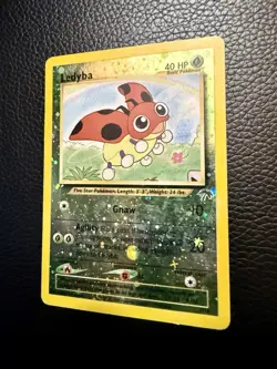 Pokemon Southern Islands Ledyba 07/18 Reverse Holo Promo 2001 English *Vintage* - Image 3