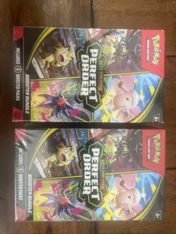 2x Perfect Order Booster Bundle Lot Pokemon TCG New/Sealed ✅ - Image 1