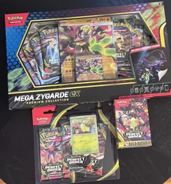 Pokemon TCG - Perfect Order Build And Battle 3 Pack ex Premium Collection Bundle - Image 1